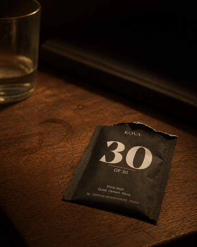 Empty sachet. Day done.